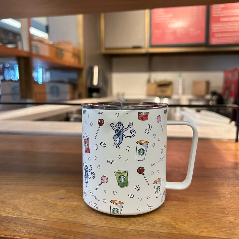 Starbucks X Roller Rabbit NEW 12oz Stainless Steel Tumbler Holiday 2025 Limited